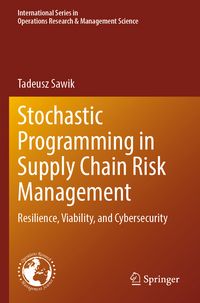 Produktbild: Stochastic Programming in Supply Chain Risk Management