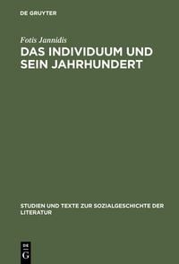 Produktbild: Das Individuum und sein Jahrhundert