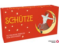 Produktbild: Sternzeichen Sch&uuml;tze 40 Karten in Magnetschachtel - - 40 Karten in Magnetschachtel mit Metallicfolie - Magische Messages von den Sternen