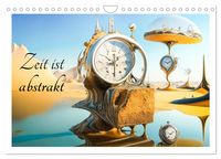 Produktbild: Zeit ist abstrakt (Wandkalender 2026 DIN A4 quer), CALVENDO Monatskalender