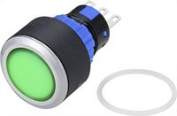 Produktbild: TRU COMPONENTS TC-9219068 Drucktaster 250 V/AC 3 A 1 x Aus/(Ein) tastend (&Oslash;) 25 mm IP65 1 St.