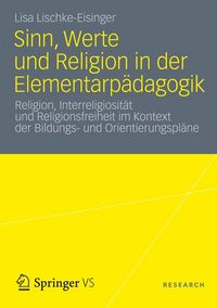 Produktbild: Sinn, Werte und Religion in der Elementarp&auml;dagogik