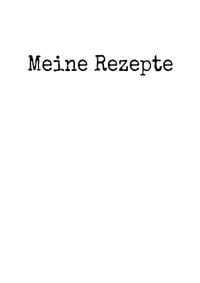 Produktbild: Meine Rezepte A4