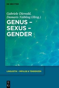 Produktbild: Genus &ndash; Sexus &ndash; Gender