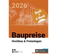 Produktbild: Baupreise f&uuml;r Hochbau und Freianlagen 2026 mit E-Book (PDF)