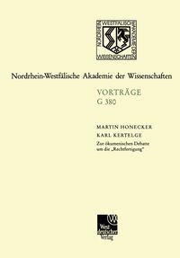 Produktbild: Zur &ouml;kumenischen Debatte um die &bdquo;Rechtfertigung&ldquo;