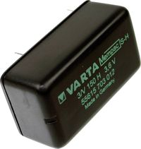 Bild vom Artikel Varta Mempac 3/V150H Knopfzellen-Akku Mempec NiMH 150 mAh 3.6V 1St. vom Autor 