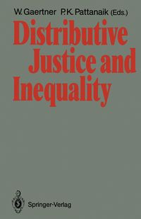 Produktbild: Distributive Justice and Inequality