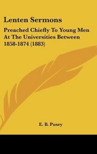 Produktbild: Pusey, E: Lenten Sermons
