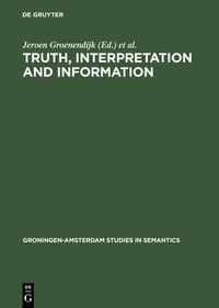 Produktbild: Truth, Interpretation and Information
