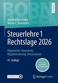 Produktbild: Steuerlehre 1 Rechtslage 2026