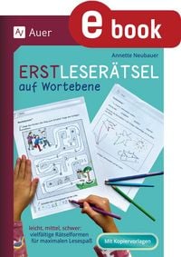 Produktbild: Erstleser&auml;tsel auf Wortebene