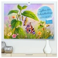 Produktbild: Zyklus der Schmetterlinge - Vom Ei zum Falter (hochwertiger Premium Wandkalender 2027 DIN A2 quer), Kunstdruck in Hochglanz