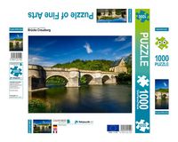Produktbild: CALVENDO Puzzle Br&uuml;cke Creuzburg 1000 Teile Lege-Gr&ouml;&szlig;e 640 x 480 cm Foto-Puzzle Bild von Roland Brack