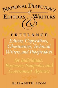 Produktbild: The National Directory of Editors and Writers