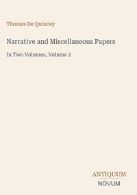 Produktbild: Narrative and Miscellaneous Papers