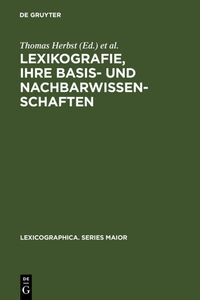 Produktbild: Lexikografie, ihre Basis- und Nachbarwissenschaften
