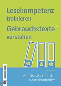 Bild vom Artikel Lesekompetenz trainieren - Gebrauchstexte verstehen vom Autor Hartmut Lange