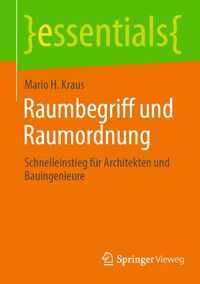 Produktbild: Raumbegriff und Raumordnung