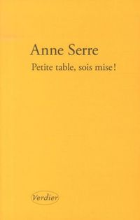Produktbild: Petite table, sois mise !