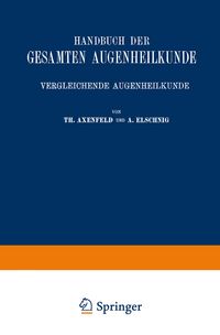 Produktbild: Handbuch der Gesamten Augenheilkunde