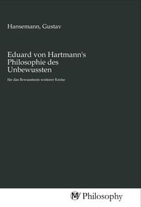 Produktbild: Eduard von Hartmann's Philosophie des Unbewussten