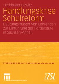 Produktbild: Handlungskrise Schulreform