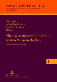 Produktbild: Nichtwissenskommunikation in den Wissenschaften