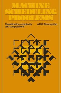 Bild vom Artikel Machine Scheduling Problems vom Autor A. H. G. Rinnooy Kan