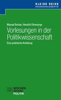 Produktbild: Vorlesungen in der Politikwissenschaft