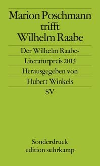 Produktbild: Marion Poschmann trifft Wilhelm Raabe