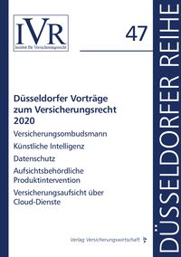 Bild vom Artikel Düsseldorfer Vorträge zum Versicherungsrecht 2020 vom Autor Dirk Looschelders