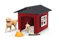 Produktbild: schleich&reg; Farm World Hundeh&uuml;tte mit Goldenretrievern