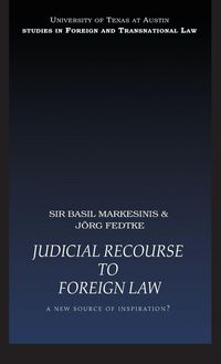 Produktbild: Judicial Recourse to Foreign Law