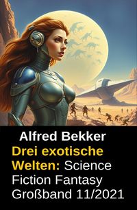 Produktbild: Drei exotische Welten: Science Fiction Fantasy Großband 11/2021