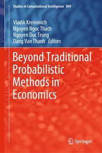 Produktbild: Beyond Traditional Probabilistic Methods in Economics