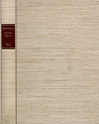 Produktbild: Shaftesbury (Anthony Ashley Cooper): Standard Edition / II. Moral and Political Philosophy. Band 2