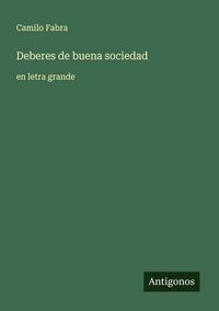 Produktbild: Deberes de buena sociedad