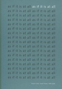 Produktbild: As If It Is At All