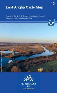 Produktbild: East Anglia Cycle Map featuring The Norfolk Broads