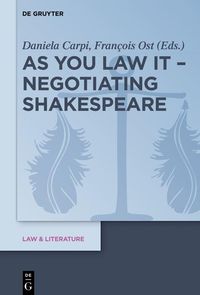 Produktbild: As You Law It - Negotiating Shakespeare