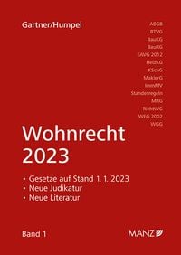 Produktbild: Wohnrecht 2023
