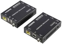 Produktbild: SpeaKa Professional SP-11562928 1 Port HDMI Extender Set &uuml;ber PC steuerbar 4096 x 2160 Pixel Schwarz