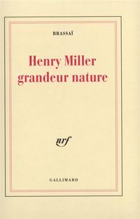 Produktbild: Henri Miller, grandeur nature