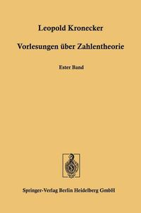 Produktbild: Vorlesungen &uuml;ber Zahlentheorie