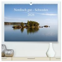 Produktbild: Nordisch gut - Schweden (hochwertiger Premium Wandkalender 2026 DIN A2 quer), Kunstdruck in Hochglanz