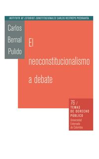 Produktbild: El neoconstitucionalismo al debate