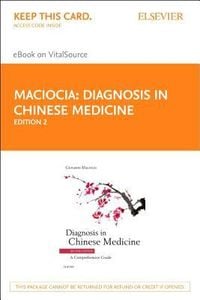Produktbild: Diagnosis in Chinese Medicine