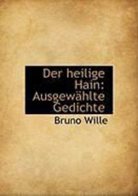 Produktbild: Der Heilige Hain: Ausgew Hlte Gedichte
