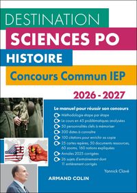 Produktbild: Destination Sciences Po Histoire - Concours commun IEP - 2026-2027